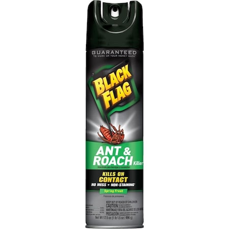 Black Flag 17-1/2 Oz. Spring Fresh Aerosol Spray Ant & Roach Killer HG-11033